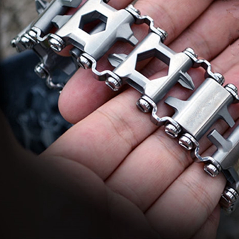 (สินค้าพร้อมส่ง) Leatherman TREAD เครื่องมือสร้อยข้อมือ สเตนเลส 29 In 1 มัลติฟังก์ชั่น เครื่องมือสร้อยข้อมือ