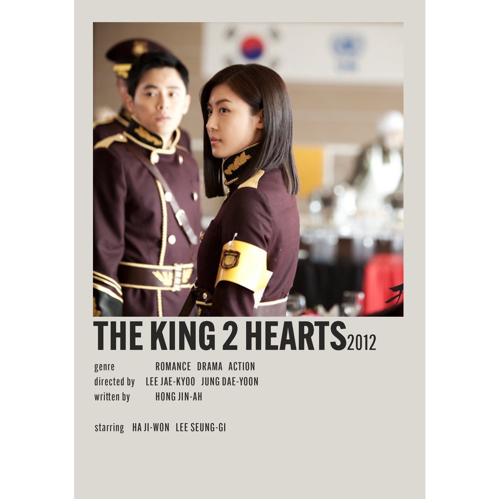 โปสเตอร์ THE KING 2 HEARTS KOREAN DRAMA สําหรับบ้าน/ห้องนอน/สํานักงาน