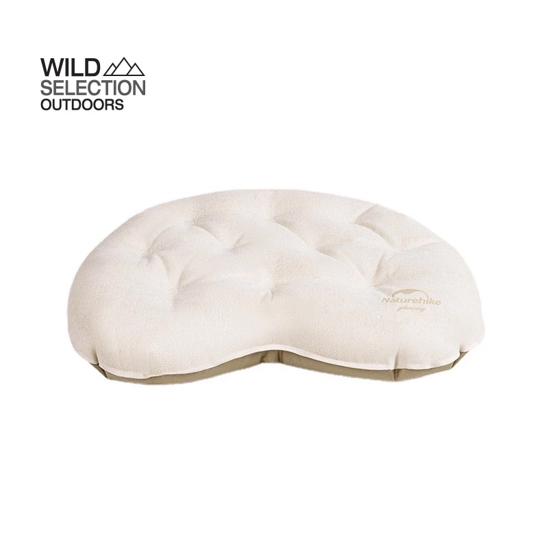 หมอนเป่าลม Naturehike หมอนเป่าลม TPU ผ้ากำมะหยี่ velvet TPU inflatable pillow CNH22ZT009