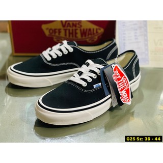 รองเท้าvans classic authentic *black* SIZE.36-44 รองเท้าผ้าใบรองเท้าแฟชั่น ใส่ได้ทั้งชาย-หญิง รองเท้าใส่เที่ยว