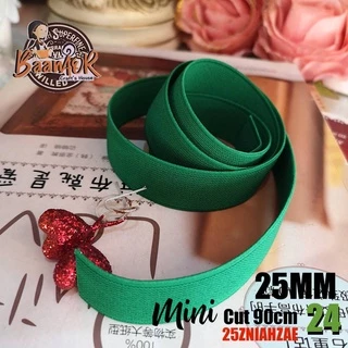 25mm ยางยืดวีนัส ยางยืด ยางยืดเอนกประสงค์ ขนาด 25 มิล x (แบ่งตัดความยาว 45 หรือ 90 cm) Rubber Elastic Braid
