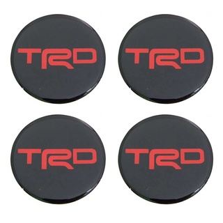 47mm. สติกเกอร์ TRD สติกเกอร์ติดดุมล้อ สติกเกอร์เรซิ่น กว้าง 47 มิล.(4.7เซนติเมตร)