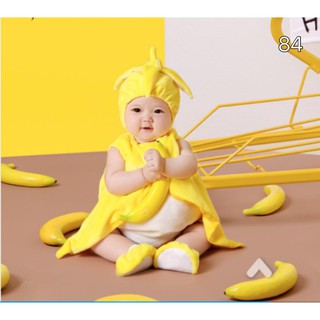 พร้อมส่ง!! ชุดแฟนซีเด็ก ชุดกล้วยหอม 084 (Banana) Baby Fancy By Tritonshop