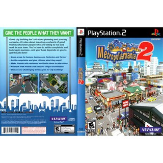 METROPOLISMANIA 2 [PS2 US : CD 1 Disc]