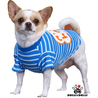 Pet clothes -Doggydolly  เสื้อผ้าแฟชั่น เสื้อผ้าสัตว์เลี้ยง เสื้อผ้าหมาแมว เสื้อยืด  T534