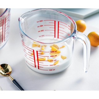 ถ้วยตวง แก้วตวง 500ml/1/2Litre MEASURING CUP 500 Measyring Cup Glass แก้วตวงขนาด500ml ถ้วยตวงแก้ว ถ้วยตวงทำขนม T1133