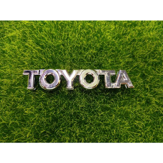 โลโก้ TOYOTA ติดท้ายรถ FORTUNER การันตีสิ้นค้าคุณภาพดีจากลูกค้า