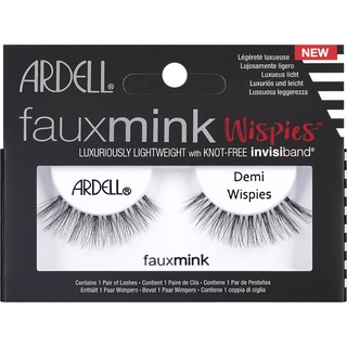 ของแท้! Ardell ขนตาสายฝอ - Faux Mink Demi Wispies อาเดล ฟอค มิ้ง เดมิ วิสพีส์ แลช - 1 คู่ / 2 คู่