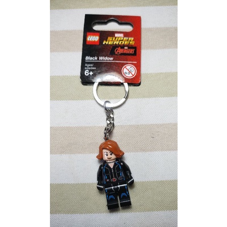 ของแท้ lego key chain MARVEL Super heroes Black Widow [Gear 853592]