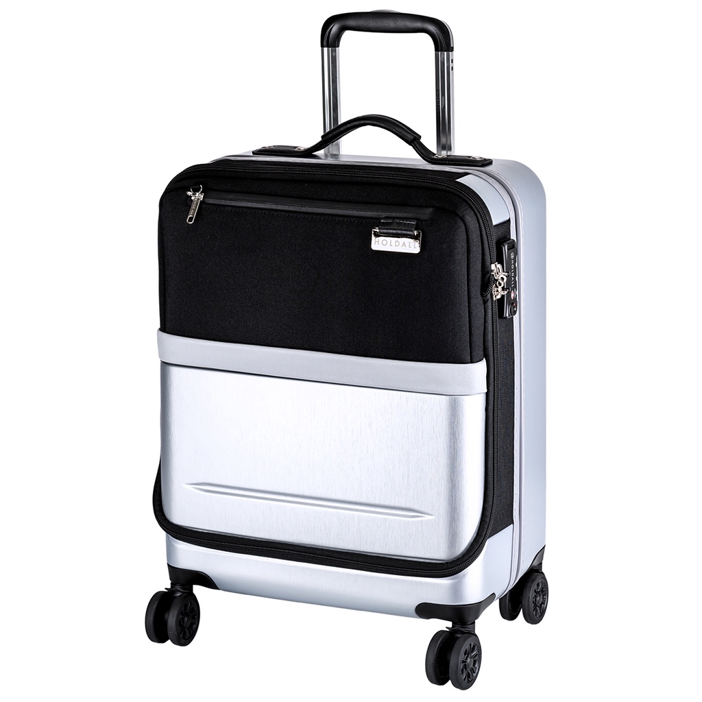 ็Holdall กระเป๋าเดินทางล้อลาก 18 นิ้ว โฮลดอร์ รุ่น Aeneas วัสดุPCผสมผ้า แข็งแรง น้ำหนักเบา ล้อลื่นหมุน 360 องศา กันน้ำ