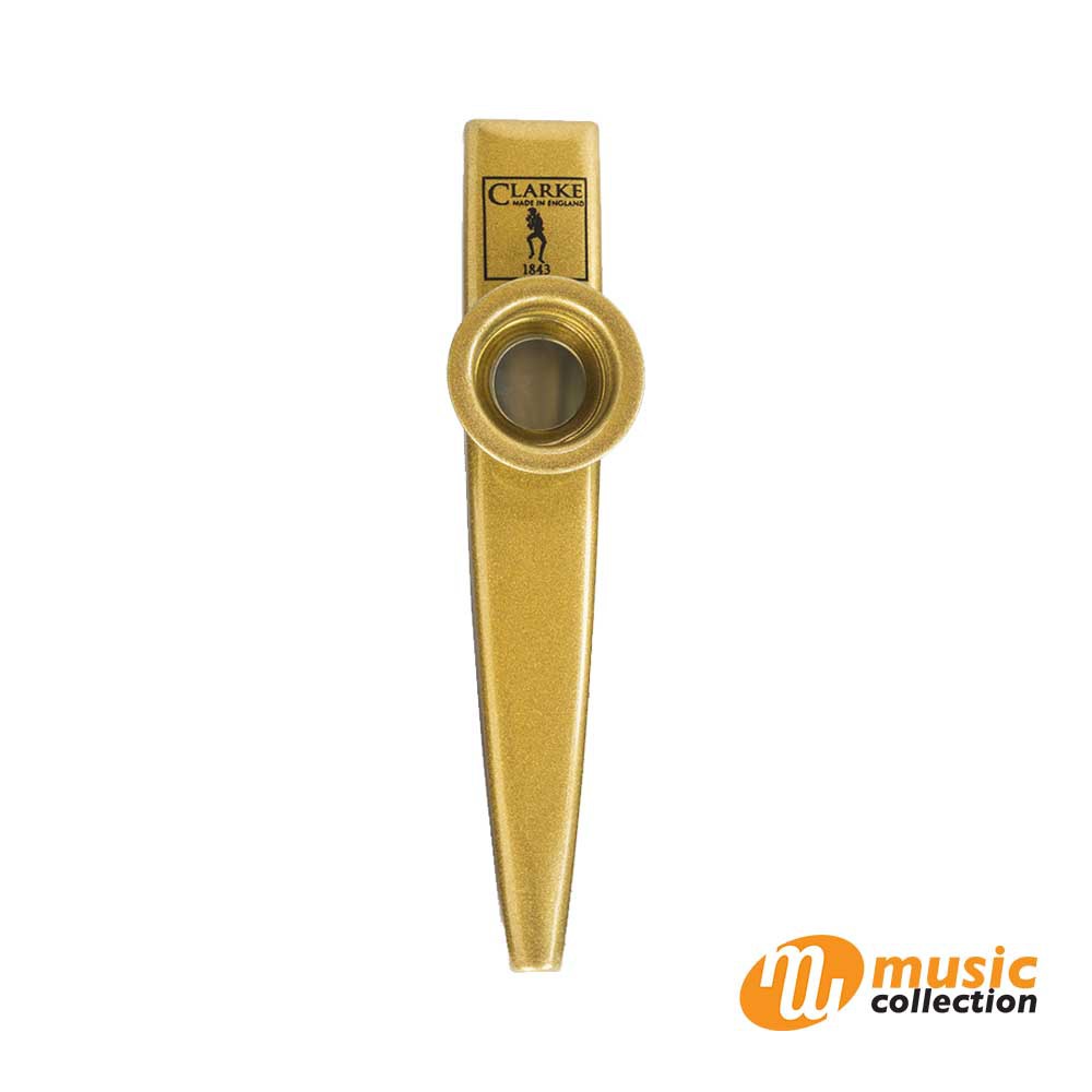 คาซู สีทอง CLARKE METAL KAZOO-GOLD COATED Made in UK 🇬🇧