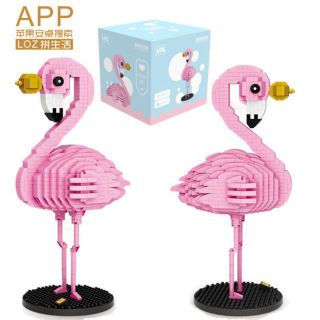 LOZ เลโก้จิ๋ว iBlockFun Flamingos (รหัสสินค้า 9205)