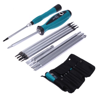 10Pcs Screwdriver Set Precision Magnetic Phillips Slotted Star Bits Repair Tool Kits