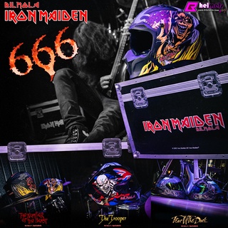 NEW 2022!! หมวกกันน็อค Bilmola ลาย IRON MAIDEN รุ่น LIMITED