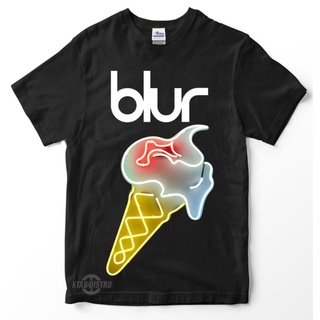 เสื้อยืด พิมพ์ลายไอศกรีม blur britpop หนังกลับ สําหรับผู้ชาย