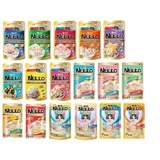 (1ชิ้น) Nekko อาหารเปียกเน็กโกะ 70g