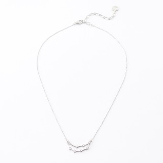 Nakamol - สร้อยคอ ดามสัญลักษณ์สีเงิน Zodiac Celestial Silver Necklace