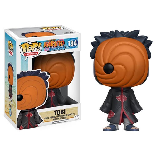 FUNKO ฟังโก้ป๊อป! NarutoUchiha Obito TOBI ไวนิล Action Figure ของเล่นตุ๊กตา