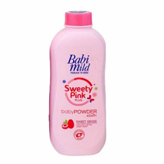 Babi Mild  Baby Powder แป้งเด็ก เบบี้มายด์ อ่อนโยน สำหรับเด็ก และผู้ที่ผิวแพ้ง่าย ขนาด 380/400 ส่งเร็ว