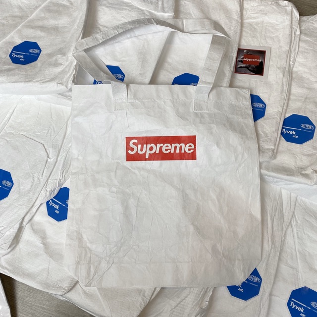 Supreme tyvek tote outlet bag