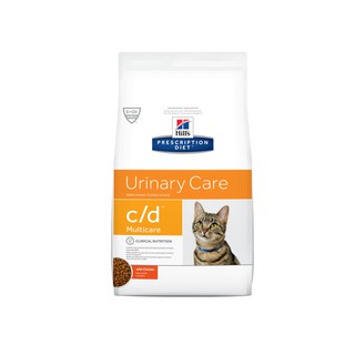 Hills PD c/d Multicare Feline with Chicken สำหรับแมวที่มีโรคในทางเดินปัสสาวะ 1.5kg