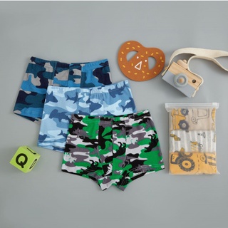 กางเกงในเด็ก Dino Camo เซ็ต 3 ตัว(UNDERWEAR51)