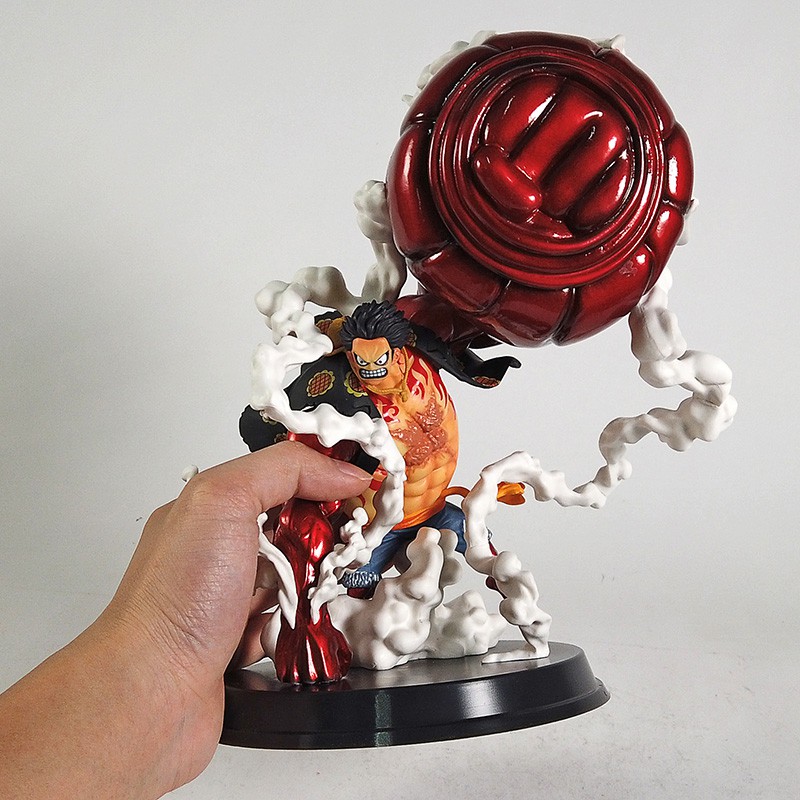 Anime One Piece Monkey D Luffy Gear Fourth 4 Kong Gun Gk Pvc Action Figure Statue Collection Model Kids Toys Doll แท ราคาเพ ยง 1 418