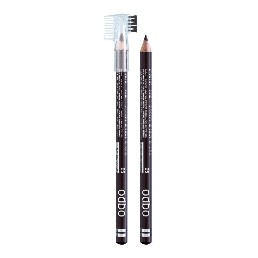 Odbo soft drawing pencil OD760 โอดีบีโอ ดินสอเขียนคิ้ว พร้อมแปรง
