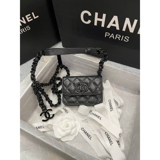 หนังแท้ Chanel 2020 คาดเอว  new collection  👛งาน: original 1:1 ดีที่สุด