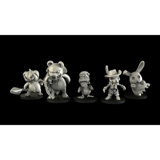 โมเดลฮาโลวีน figures Halloween Mascot (scale 1/25 , 1/35)