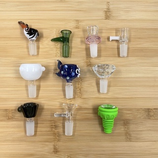ส่งเร็ว คัพแก้วเสริม คัพแต่ง glass bowl, แก้วเสริม ขนาด 14 มม. หลายแบบ