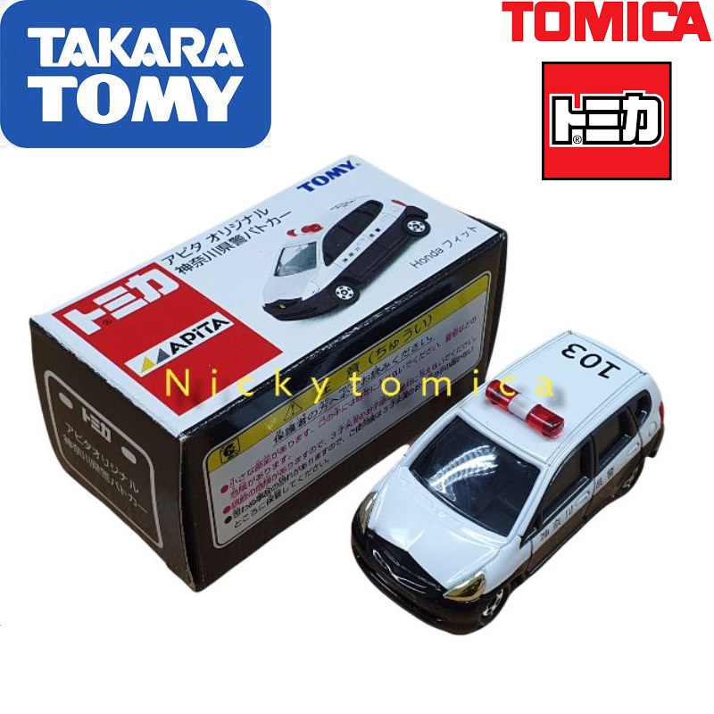 Tomica Honda Jazz Police กล่อง Apita Made in china