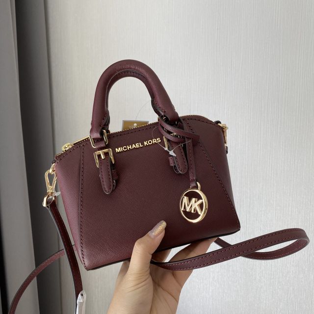 ?แท้? พร้อมส่ง? กระเป๋าสะพาย MK Michael Kors Ciara XS Mini Crossbody  Saffiano Leather Giftables Bag | Shopee Thailand