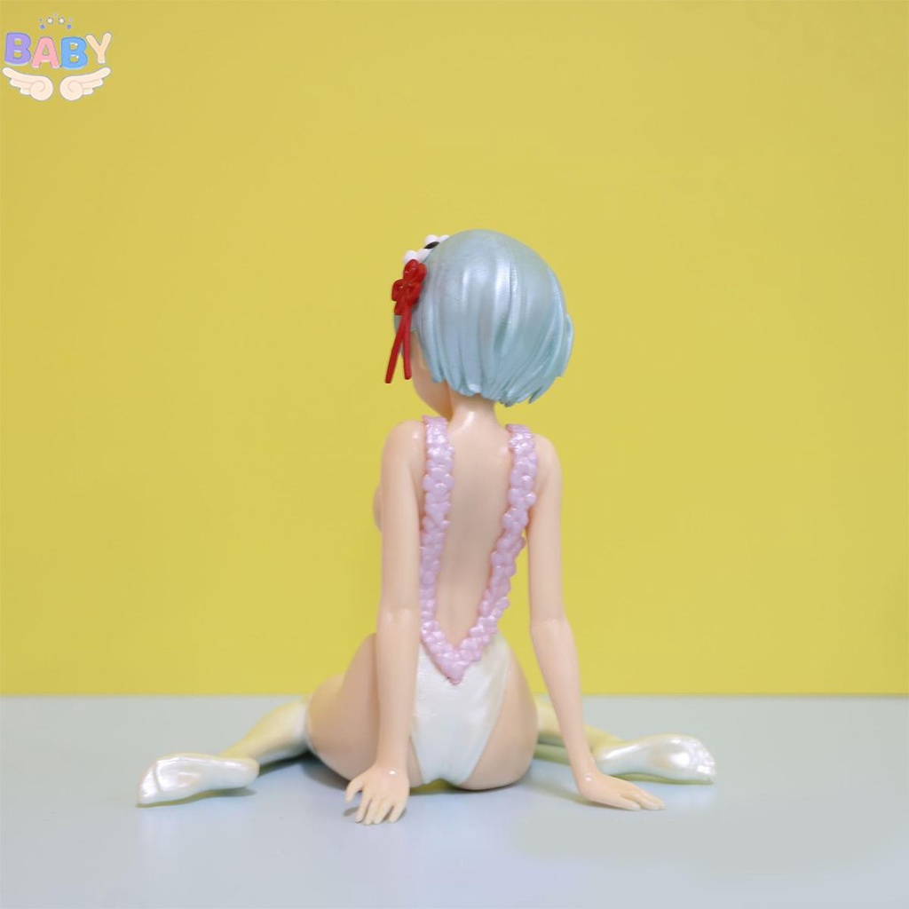 ฟิกเกอร์ PVC อนิเมะ Zero Starting Life in Another World Rem Sitting Girl Realistic Rem Action FigureSHOPCYC8360 #4