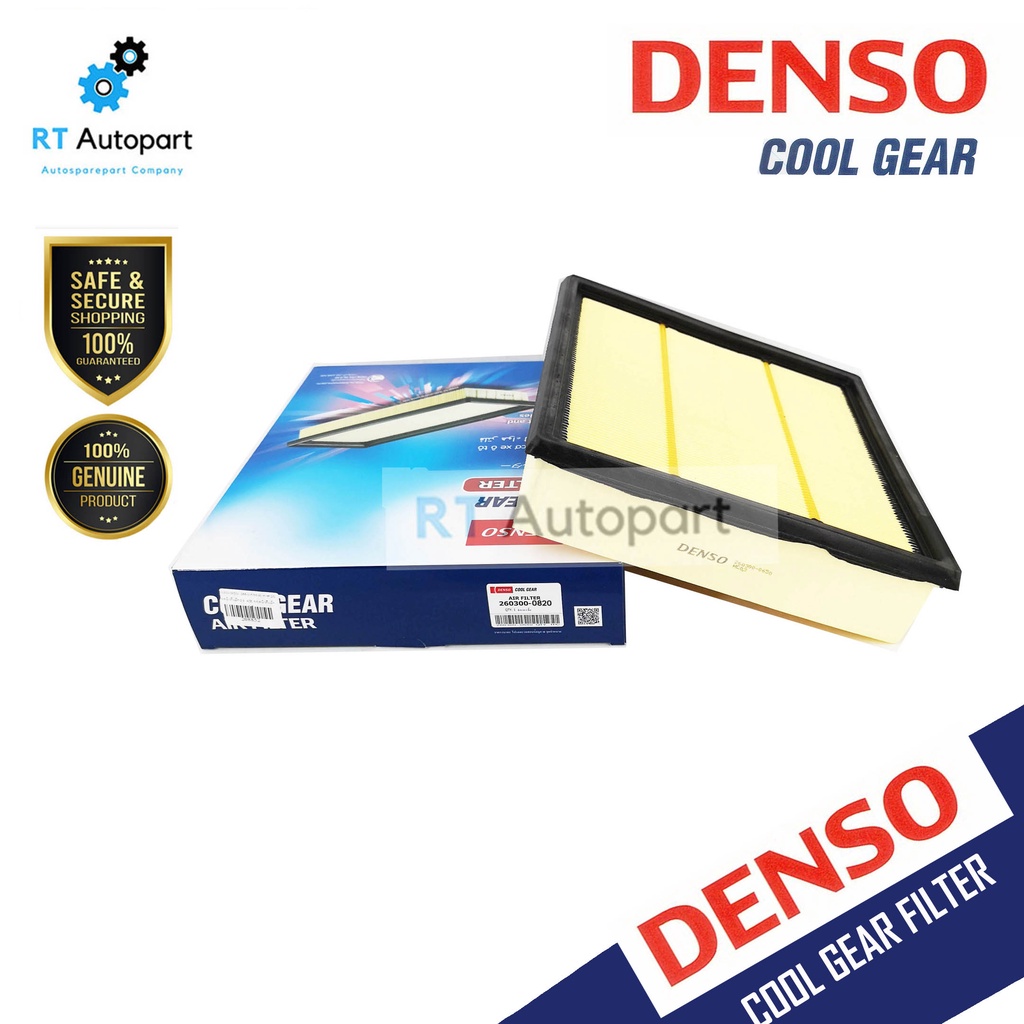 Denso กรองอากาศ Isuzu Dmax Mu7 เครื่อง VGS Platium ปี08-12 / Mu7 / 8-98027-480-0 / 260300-0820