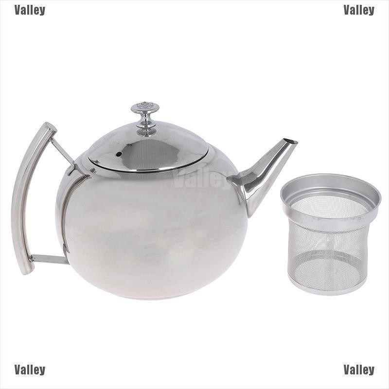 3 L Stainless Steel Tea Kettle Pot With Infuser Filter Strainer 1 5 L 2 L Tea Kettles Home Garden - teakettle shirt or decal roblox