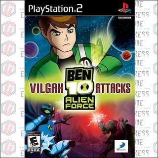 PS2: Ben 10 : Alien Force Vilgax Attacks (U) [DVD] รหัส 1188