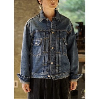 เสื้อแจ๊คเก็ตยีนส์ orSlow 2YEAR WASH DENIM 50s DENIM JACKET (01-6002 84K)