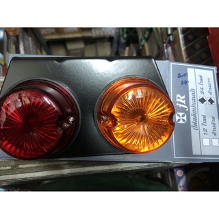 ไฟSTOPLAMP (อย่างดี) ไฟสต๊อปแลมป์ 2ตอน ไฟสต๊อปแลมป์ ไฟเฟียร่า ไฟสัญญาณ (ไฟSTOP LAMP) 12V - 24V (ซ้าย, ขวา)