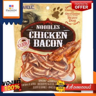 ด็อกอะโฮลิค ส.สุนัขไก่เบคอนรสรมควัน 120กDOGAHOLIC CHICKEN BACON SMOCKE 120G