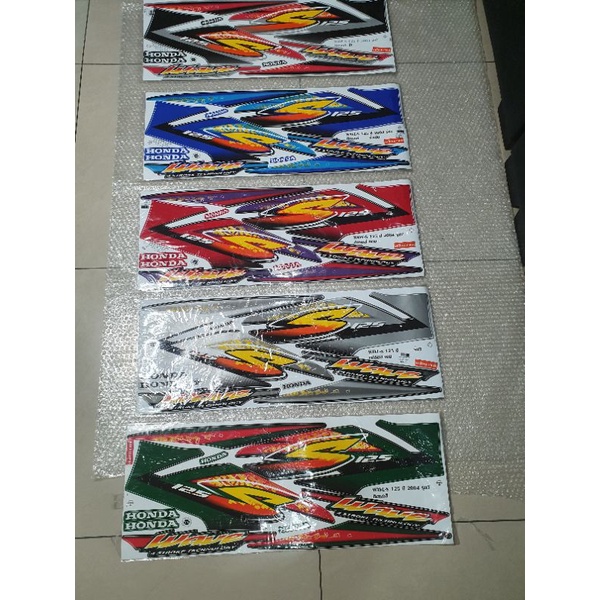 Honda wave125/ wave125r thai body Sticker 2004/7