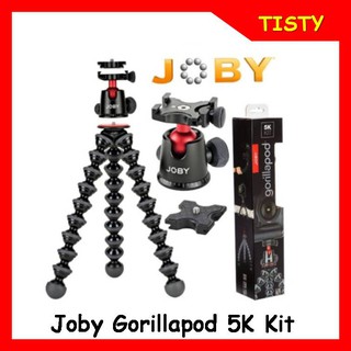 ถูกและแท้ 100% 5K KIT JOBY GORILLAPOD  WITH BALLHEAD  (BLACK/CHARCOAL)  ขาตั้งกล้อง