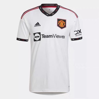 2022-2023Football(M U) Manchester United Second Away Fan Edition เสื้อกีฬาผู้ชายคุณภาพสูง AAA