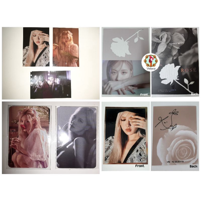 [ BLACKPINK ] พร้อมส่ง ❗ POB YG SELECT TH ไทย โรเซ่ - R - First Single album อัลบั้ม โปสการ์ด โปสเตอ