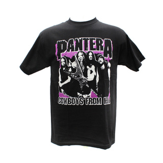 เสื้อยืดแขนสั้น คอกลม เข้ารูป ปักลายกราฟฟิค Pantera Metal Band แฟชั่นสําหรับผู้หญิง