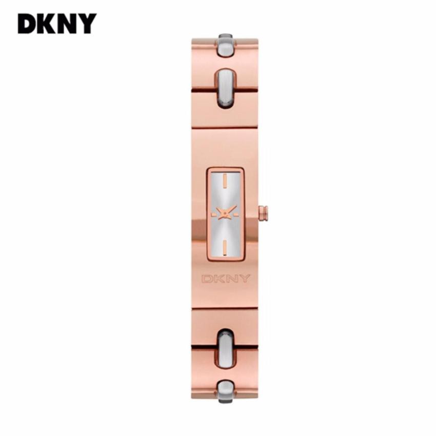 DKNY นาฬิกาข้อมือผู้หญิง NY2141 Beekman Silver Dial Two Tone Steel Ladies Wach