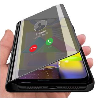 smart mirror flip case for samsung m31 case on for samsung galaxy m31 2020 6.4 phone stand book coque