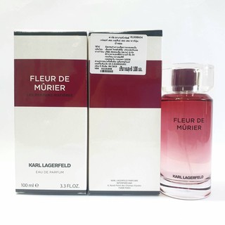 Karl Lagerfeld Fleur De Murier EDP *100ml หอมหวานสดฉ่ำ ผลไม้เบอร์รี่+ดอกไม้   • เค้าเตอร์ 2,350฿ ขาย 1,699฿ ค่าส่ง65฿