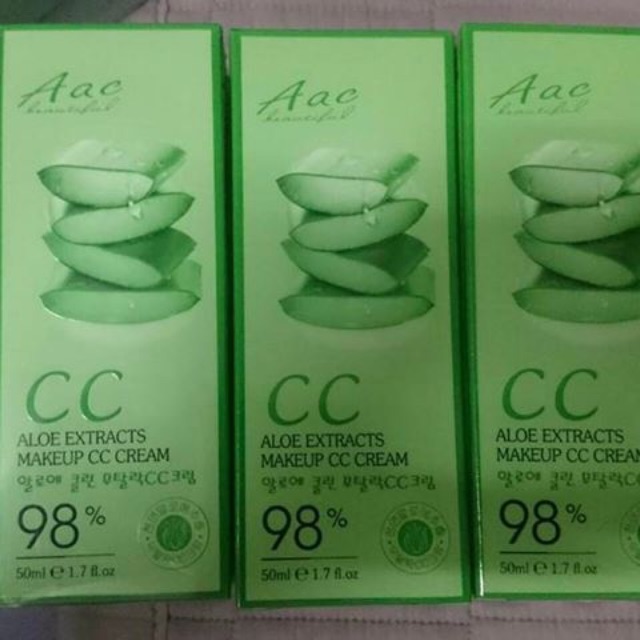 Aac cc cream Aloe vera 98%