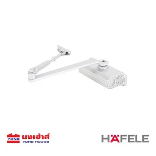 HAFELE โช๊คอัพประตู แขนตั้งค้าง สีเงิน EN3 60kg. รุ่น 489.30.011 EN2 40kg. รุ่น 489.30.012